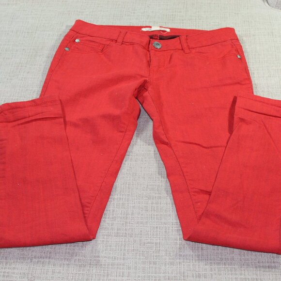 Vintage Y2K Forever 21 Size 26 Denim Red Jeans - Picture 1 of 6